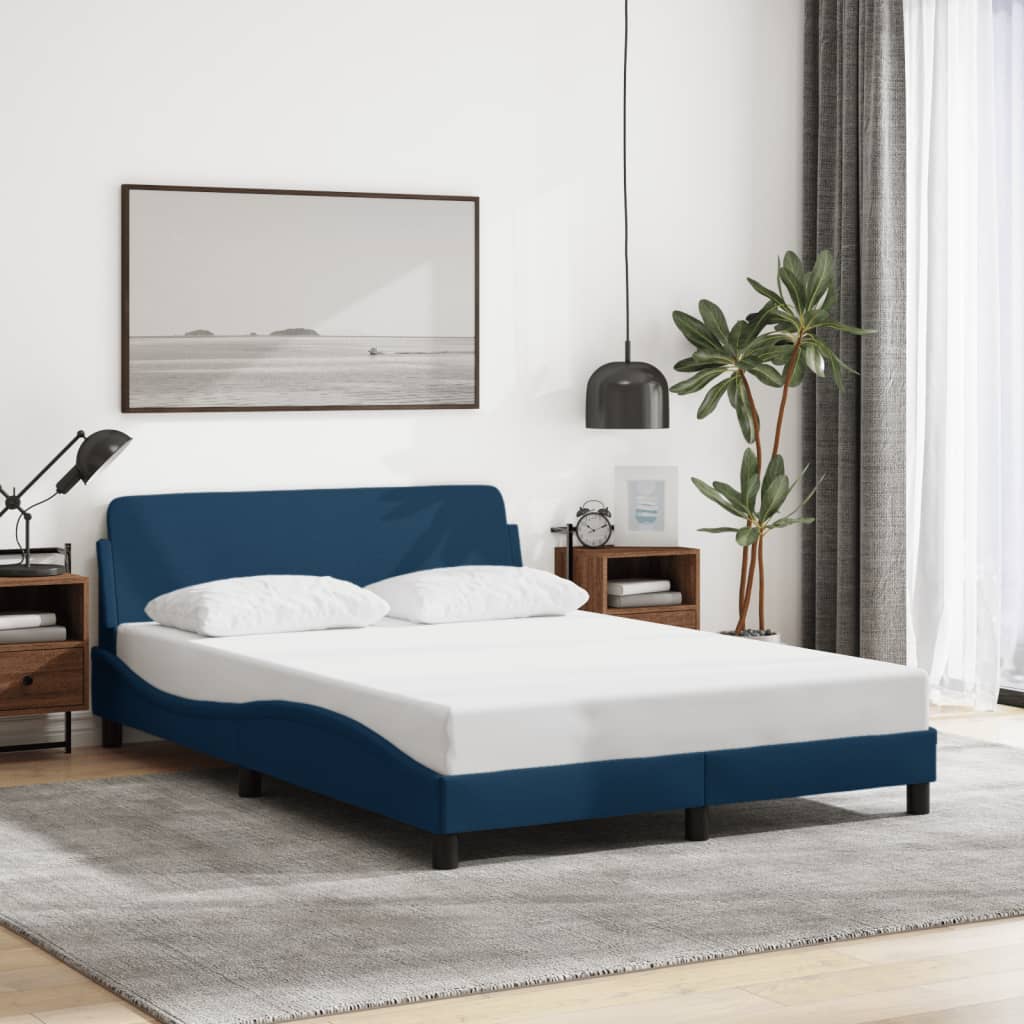 vidaXL Πλαίσιο Κρεβατιού με Κεφαλάρι Dover 140x190εκ Υφασμάτινο