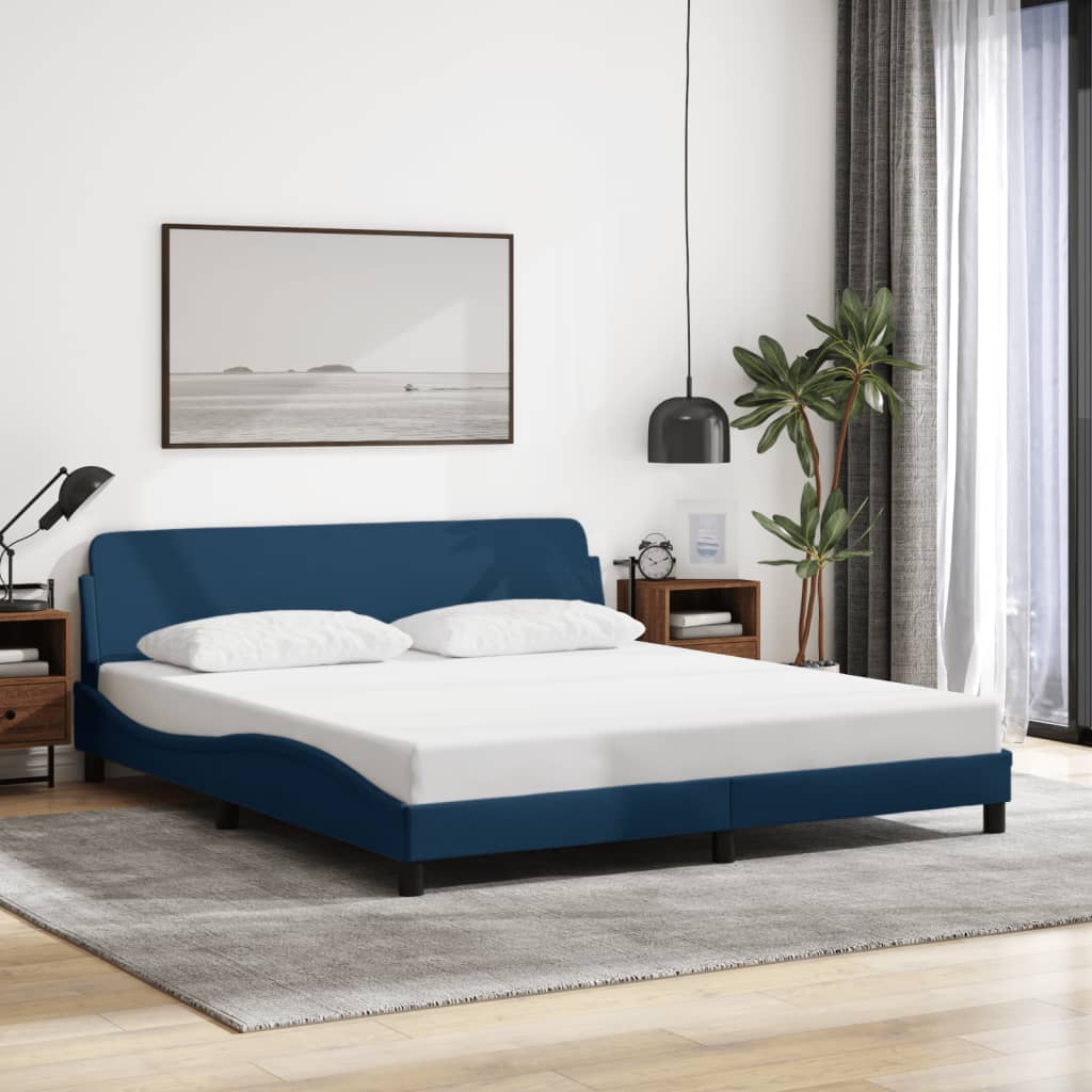 vidaXL Πλαίσιο Κρεβατιού με Κεφαλάρι Dover 180x200εκ Υφασμάτινο