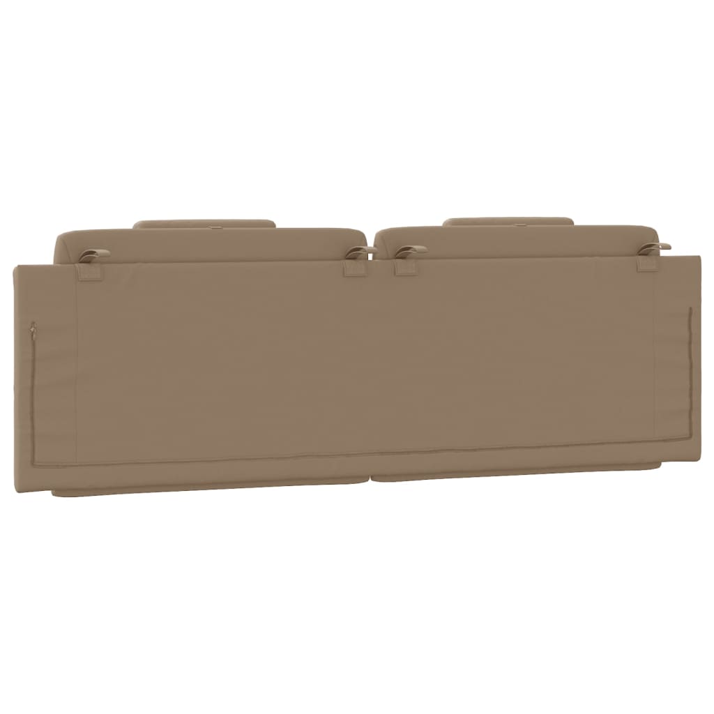 vidaXL Μαξιλάρι για Κεφαλάρι Viana Καπουτσίνο 160 εκ. από Συνθετικό Δέρμα