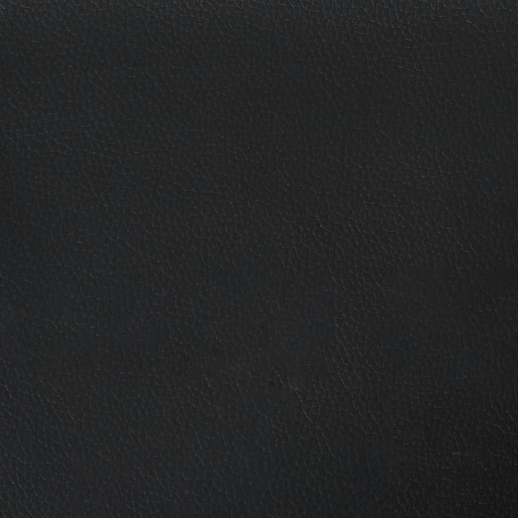 vidaXL Μαξιλάρι για Κεφαλάρι Λευκό/Μαύρο 180 εκ. από Συνθετικό Δέρμα