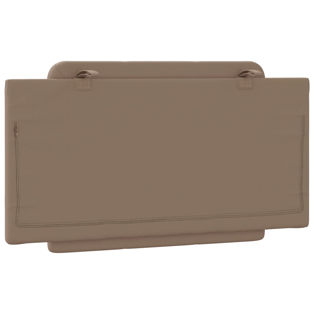 vidaXL Μαξιλάρι για Κεφαλάρι Καπουτσίνο 100 εκ. από Συνθετικό Δέρμα