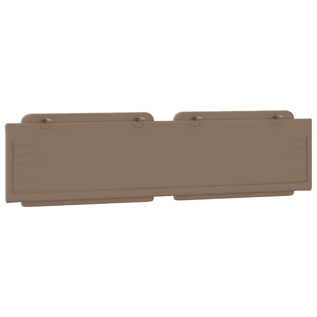 vidaXL Μαξιλάρι για Κεφαλάρι Zadar Καπουτσίνο 200 εκ. από Συνθετικό Δέρμα