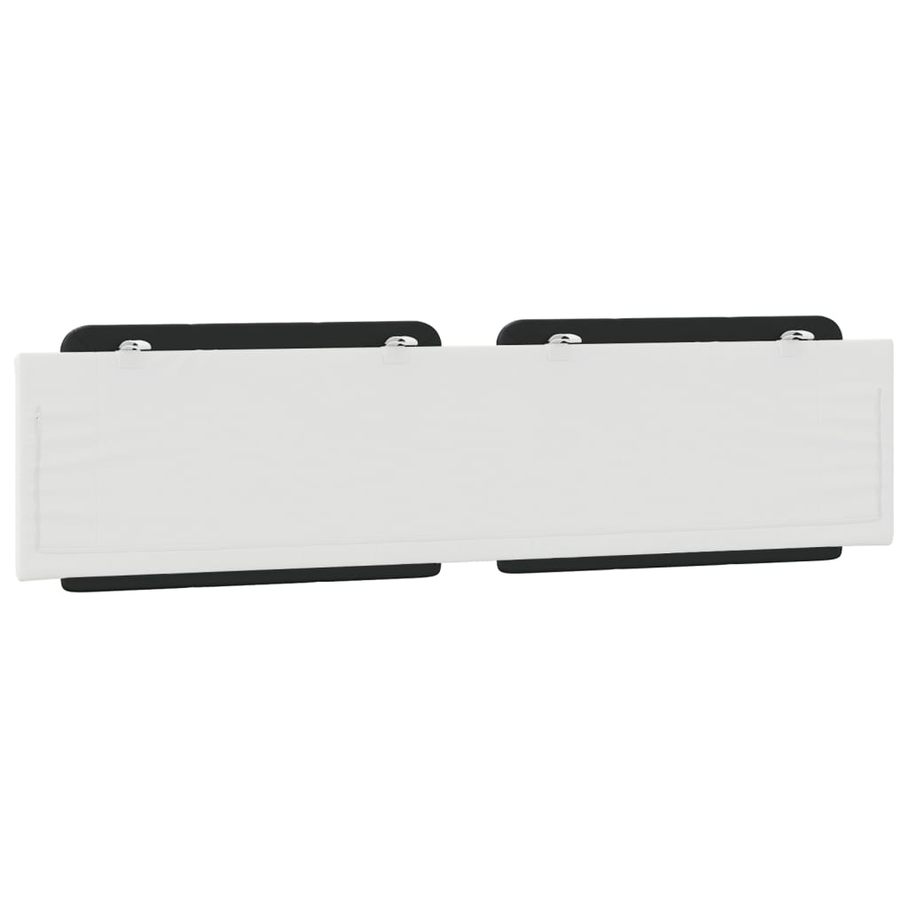 vidaXL Μαξιλάρι για Κεφαλάρι Zadar Μαύρο λευκό 200εκ. από Συνθετικό Δέρμα