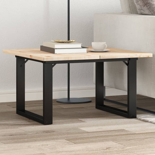 vidaXL Πόδια Τραπεζιού Σαλονιού σε Σχήμα «Ο» 60x50x38 εκ. Ατσάλι