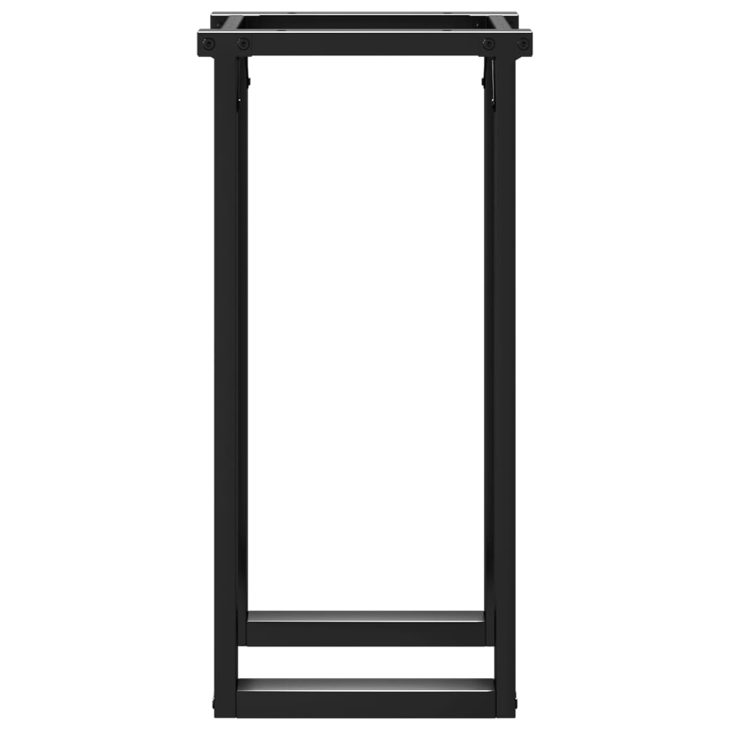 vidaXL Πόδια Τραπεζαρίας σε Σχήμα «Ο» 40x40x73 εκ. Ατσάλι