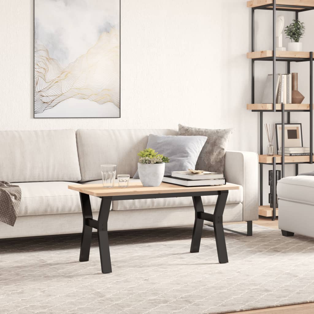 vidaXL Πόδια Τραπεζιού Σαλονιού σε Σχήμα «Y» 80x40x43 εκ. Ατσάλι