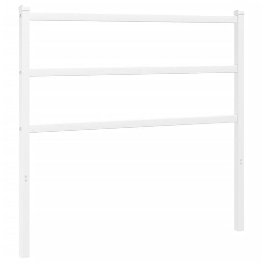 vidaXL Κεφαλάρι Λευκό 100 εκ. Μεταλλικό