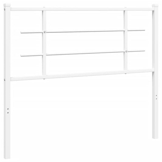 vidaXL Κεφαλάρι Λευκό 107 εκ. Μεταλλικό