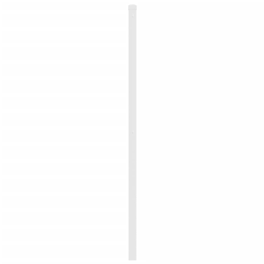 vidaXL Κεφαλάρι Λευκό 150 εκ. Μεταλλικό