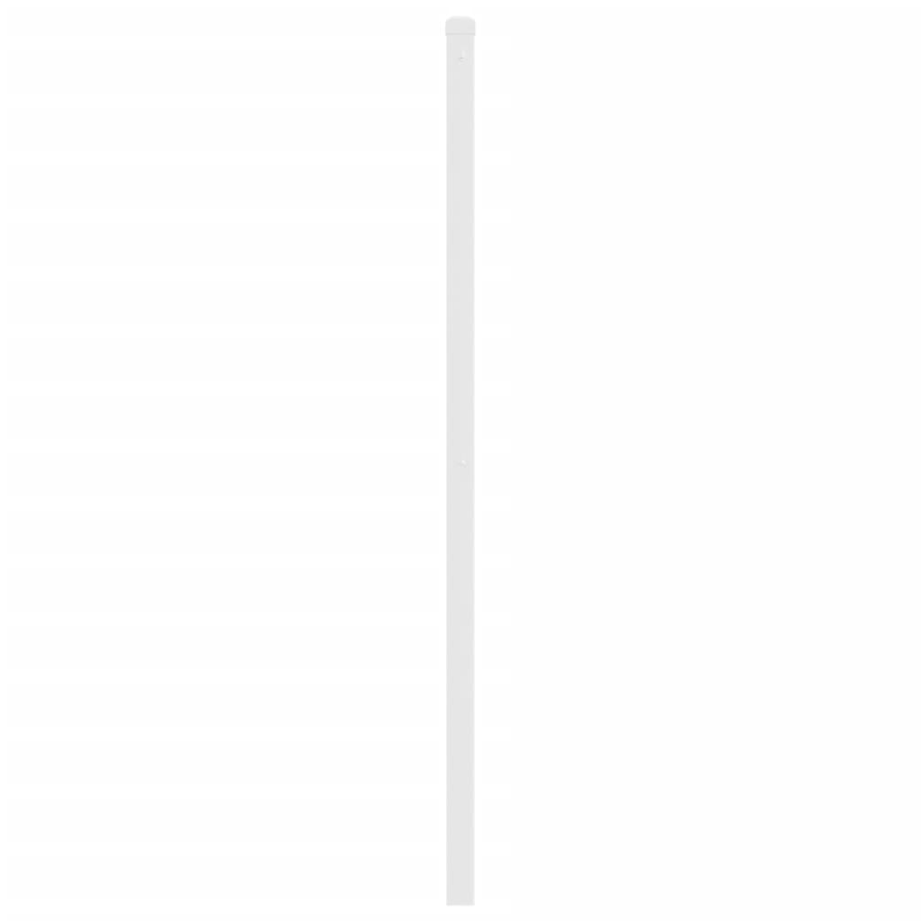 vidaXL Κεφαλάρι Λευκό 200 εκ. Μεταλλικό