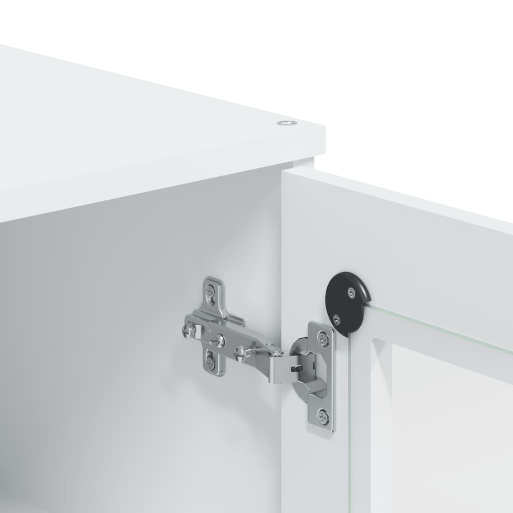 vidaXL Επιφάνεια για Ντουλάπι VIKEN Λευκό από Επεξεργασμένο Ξύλο