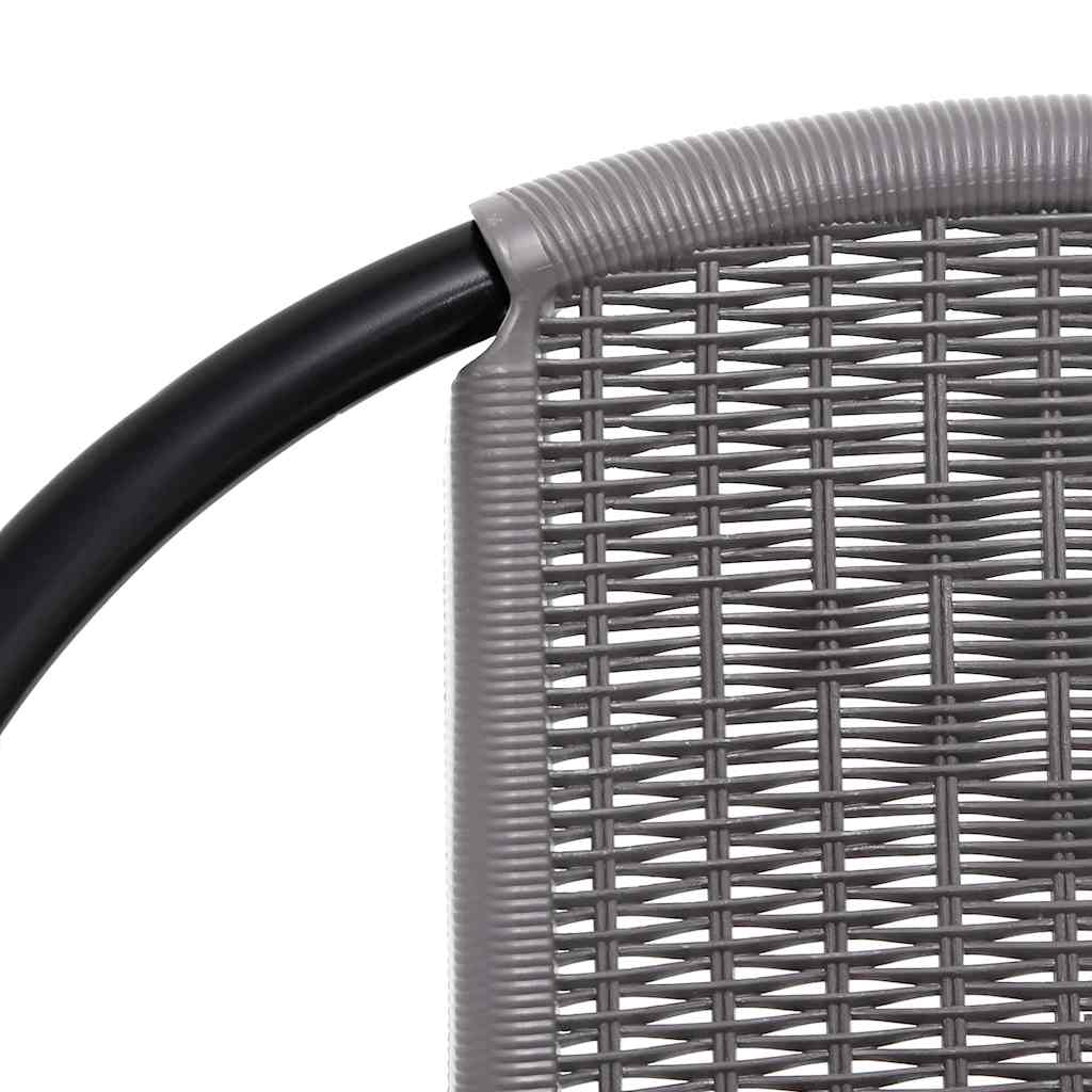 vidaXL Σετ Τραπεζαρίας Κήπου 9 τεμ. Μπεζ Συνθετικό Ρατάν με Μαξιλάρια