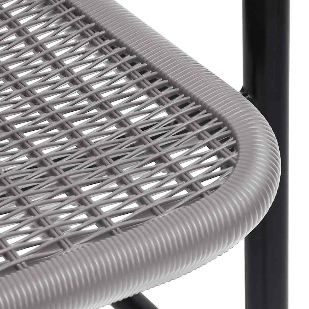 vidaXL Σετ Τραπεζαρίας Κήπου 9 τεμ. Μπεζ Συνθετικό Ρατάν με Μαξιλάρια