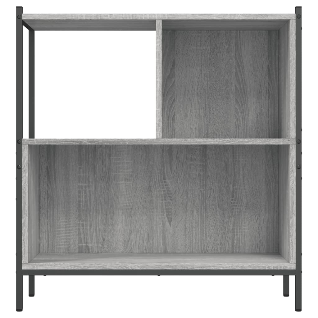 vidaXL Βιβλιοθήκη Γκρι Sonoma 72 x 28 x 77,5εκ. από Επεξεργασμένο Ξύλο