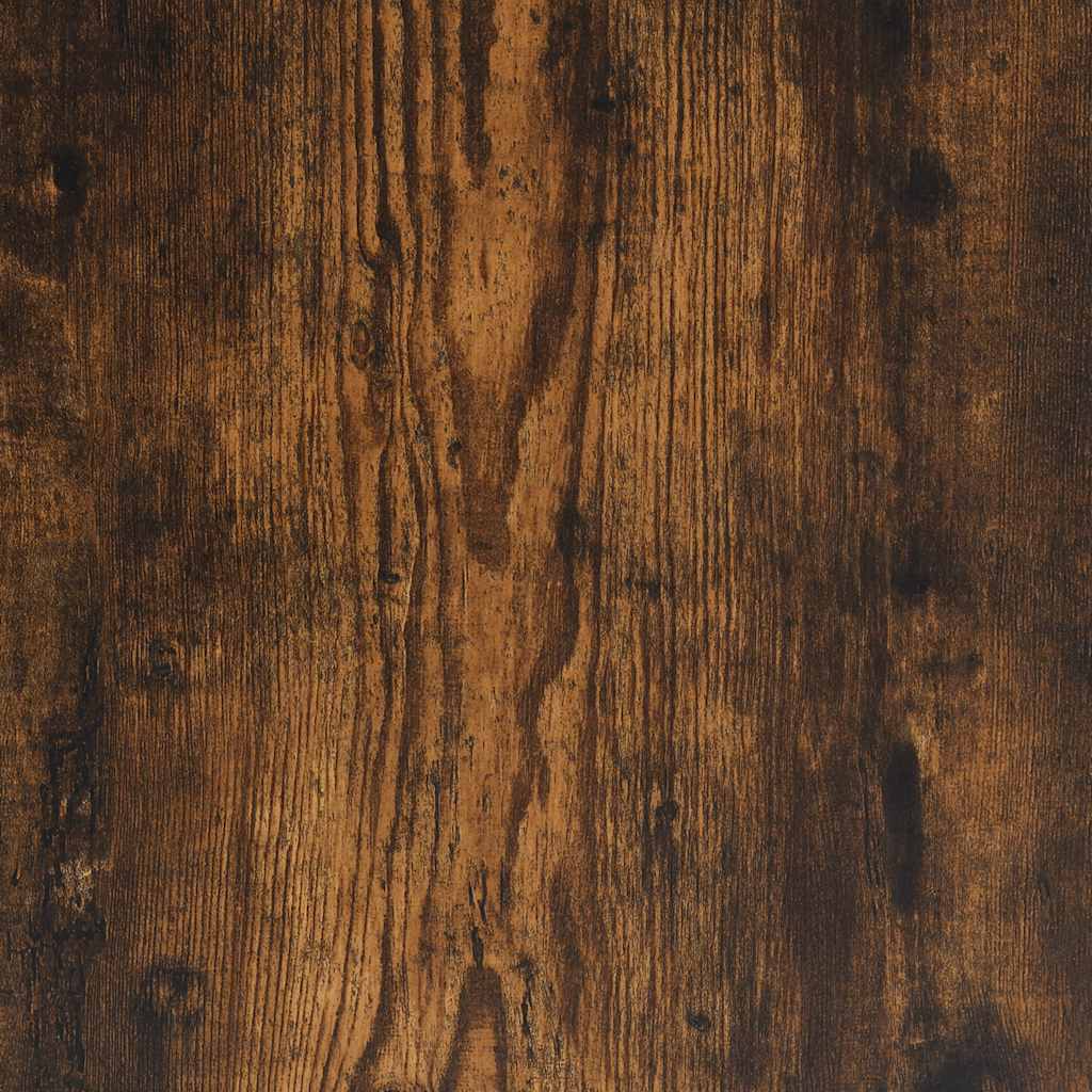 vidaXL Ντουλάπα με Συρτάρια Καπνιστή Δρυς 89x39x184,5εκ. Επεξεργ. Ξύλο