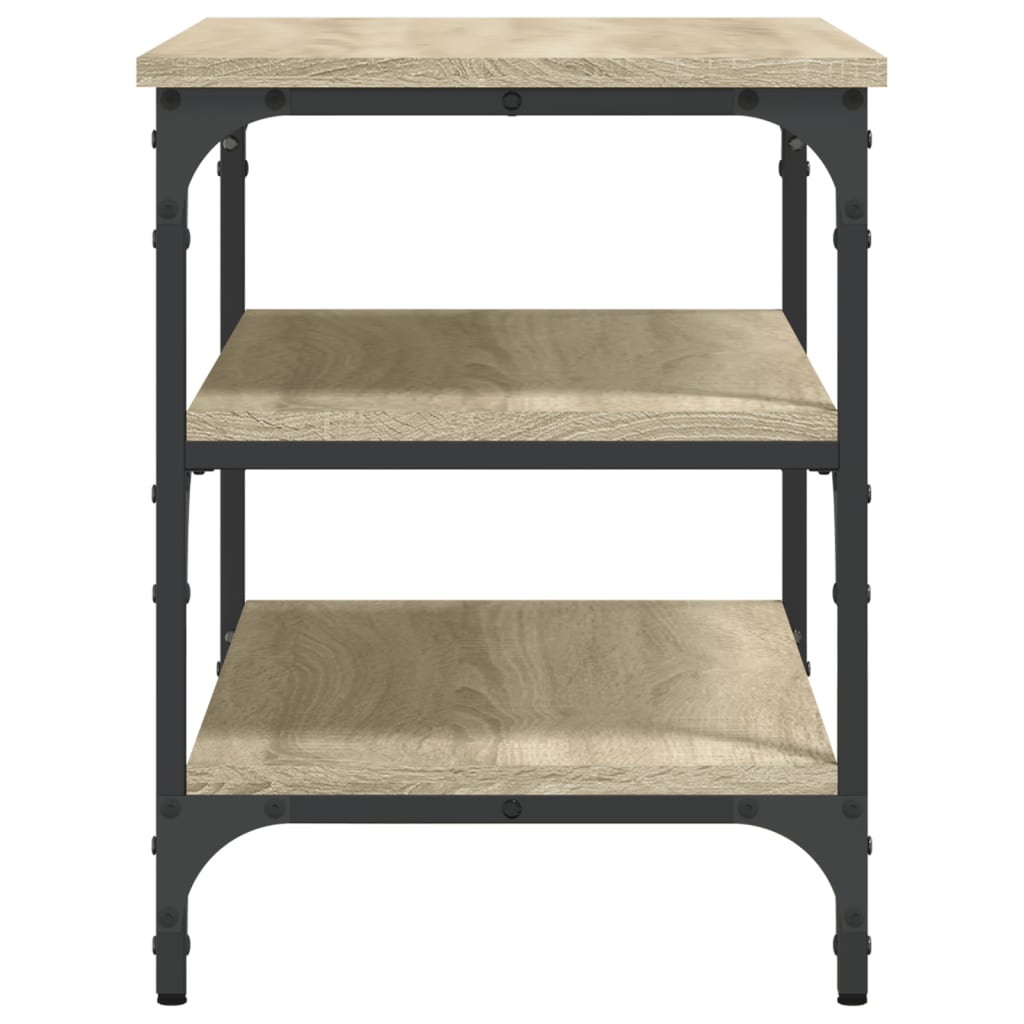 vidaXL Παπουτσοθήκη Sonoma Δρυς 70x38,5x49 εκ. από Επεξεργασμένο Ξύλο