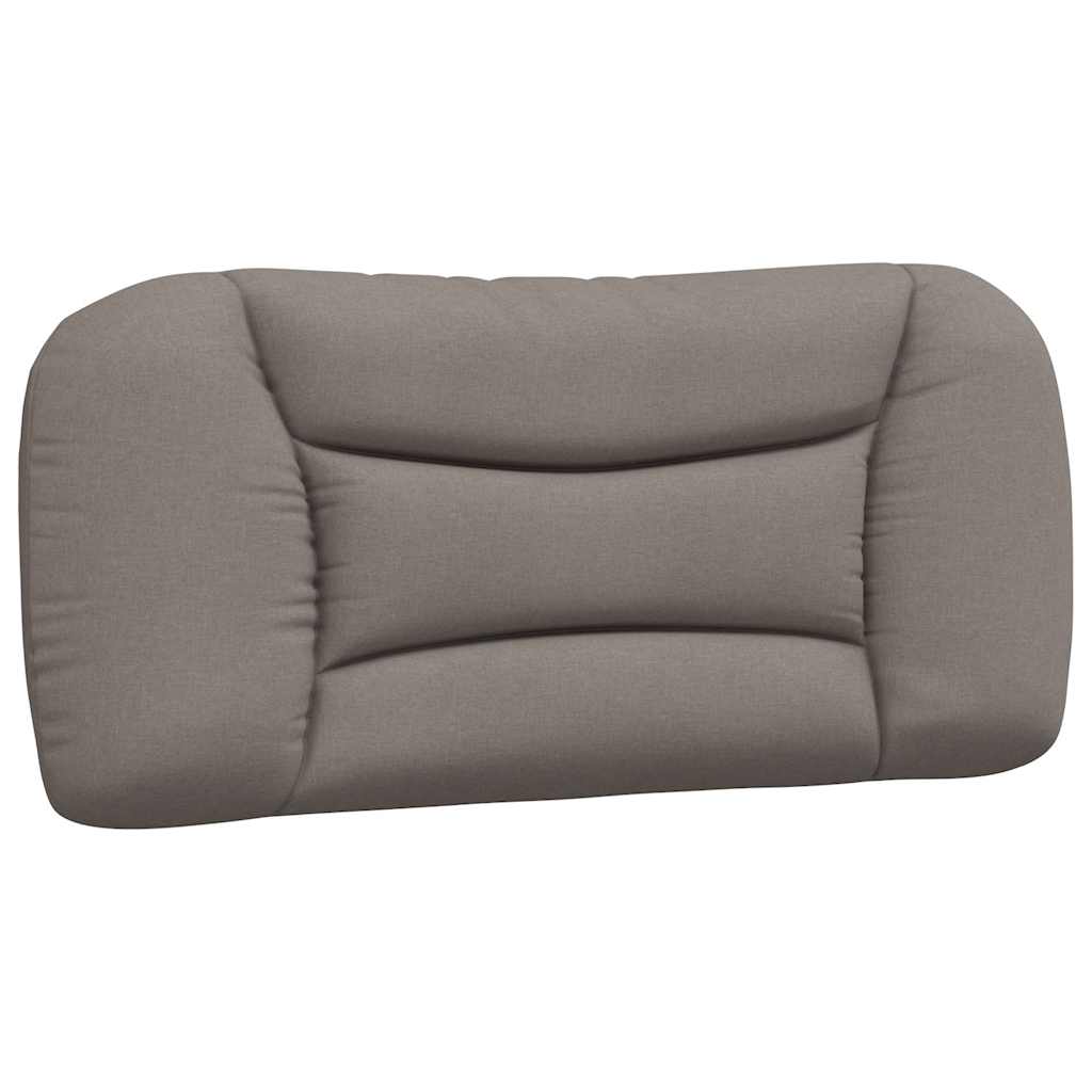vidaXL Σκελετός Κρεβατιού Χωρίς Στρώμα Hvar Taupe 80x200 εκ. Υφασμάτινο