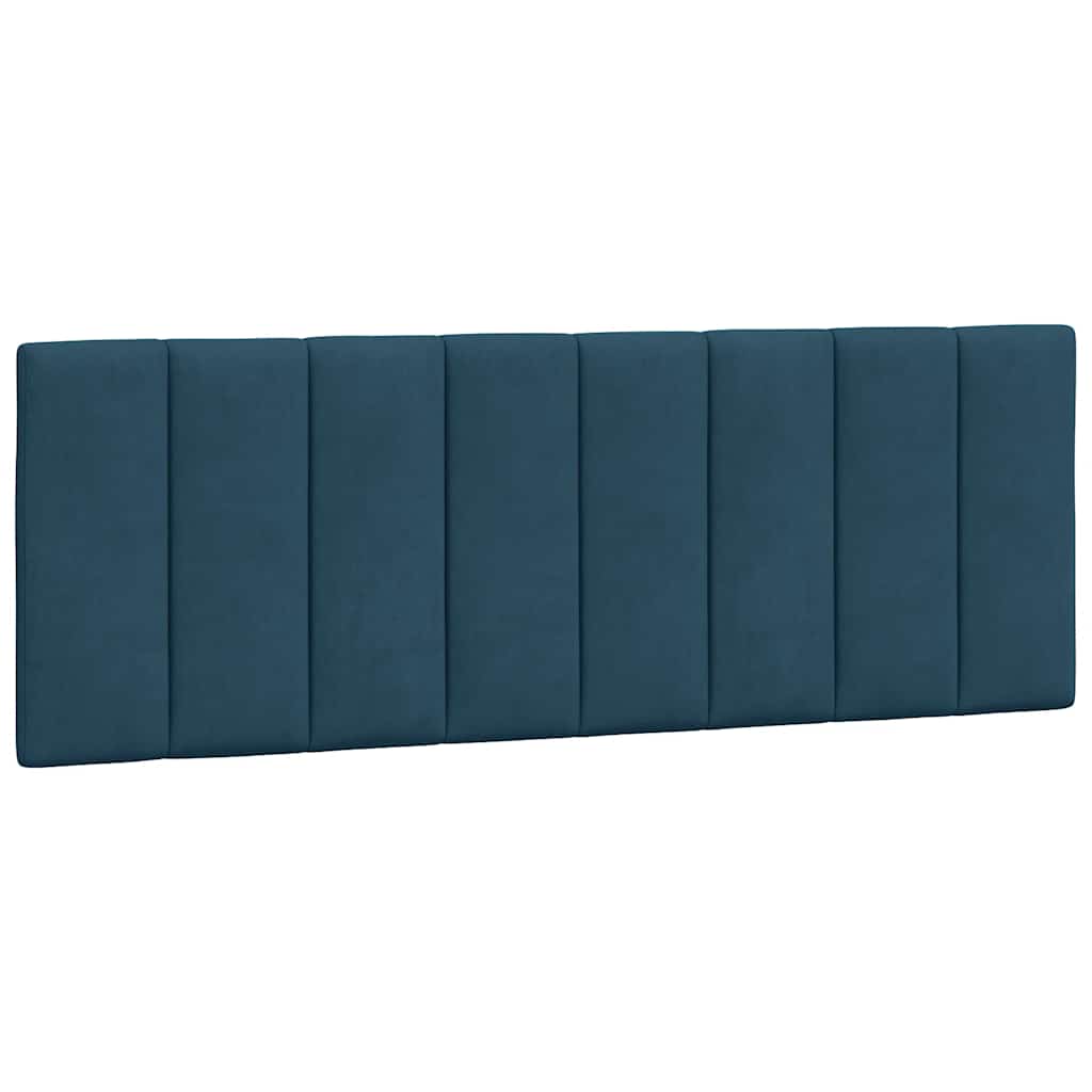 vidaXL Πλαίσιο Κρεβατιού Χωρίς Στρώμα Hanko Μπλε 120x200 εκ. Βελούδινο