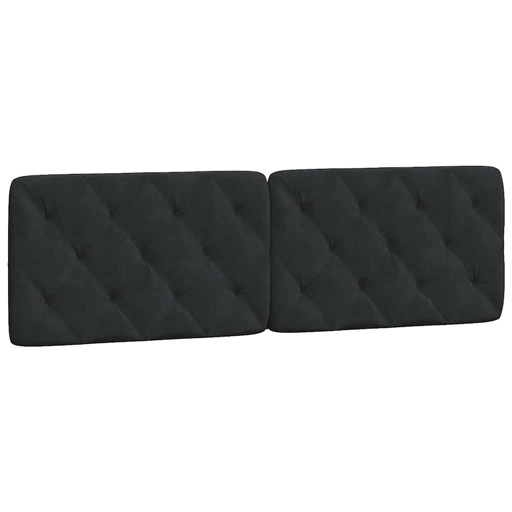 vidaXL Σκελετός Κρεβατιού Χωρίς Στρώμα Μαύρο 160x200 εκ. Βελούδινο