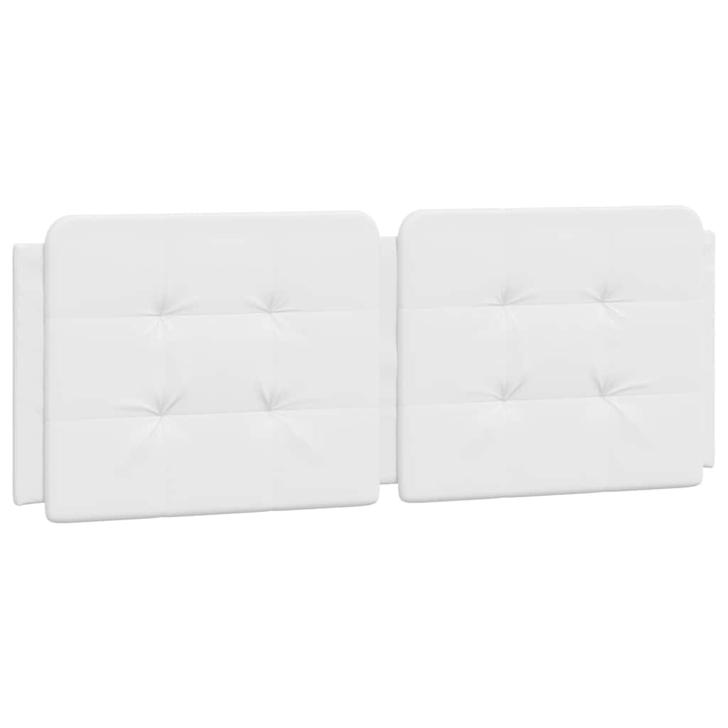 vidaXL Σκελετός Κρεβατιού Χωρίς Στρώμα Zadar Λευκό 120x200 εκ. Συνθετικό Δέρμα