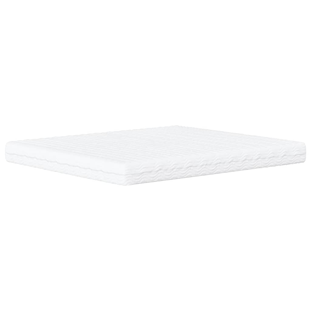 vidaXL Κρεβάτι με Στρώμα Dover Σκούρο Γκρι 180x200 εκ. Βελούδινο