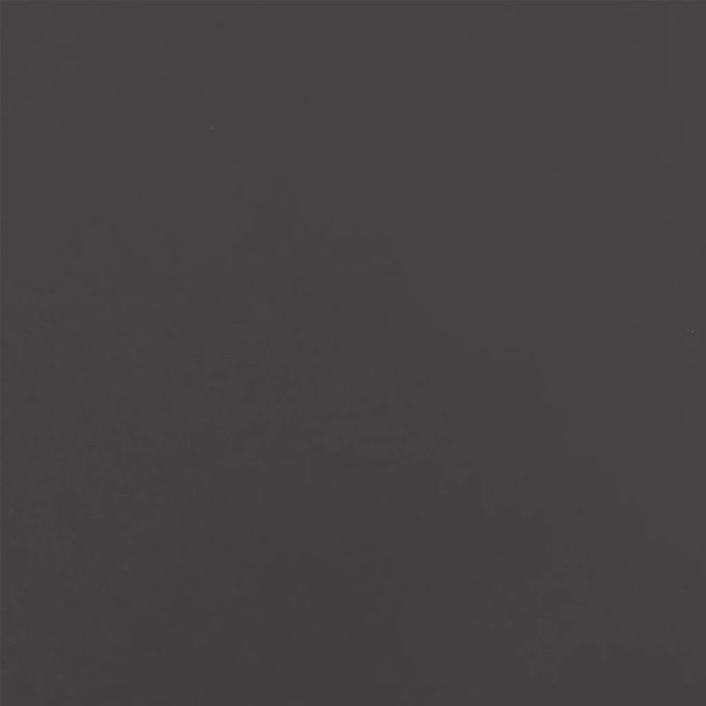 vidaXL Ζαρντινιέρα Μαύρη 42x38x75 εκ. από Χάλυβα