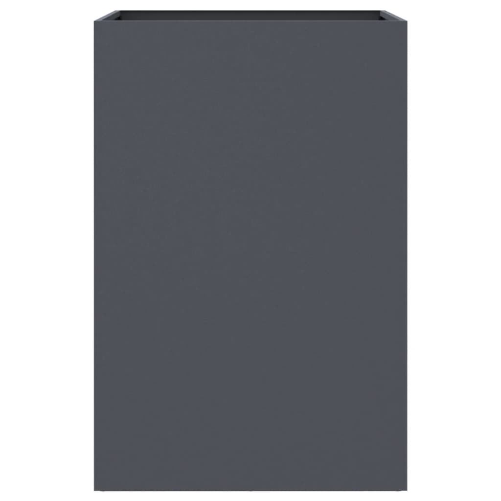 vidaXL Ζαρντινιέρα Ανθρακί 52x48x75 εκ. από Χάλυβα