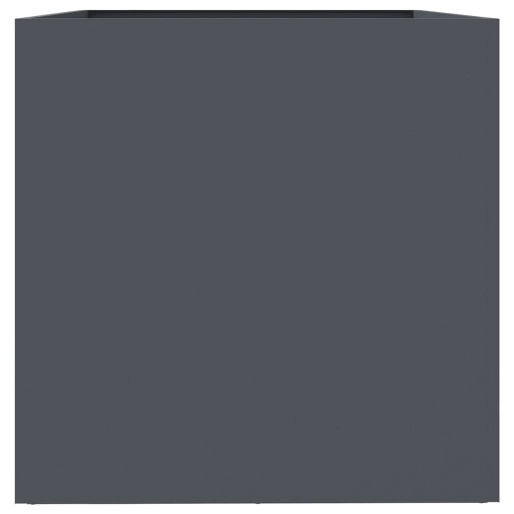 vidaXL Ζαρντινιέρα Ανθρακί 62x47x46 εκ. από Χάλυβα