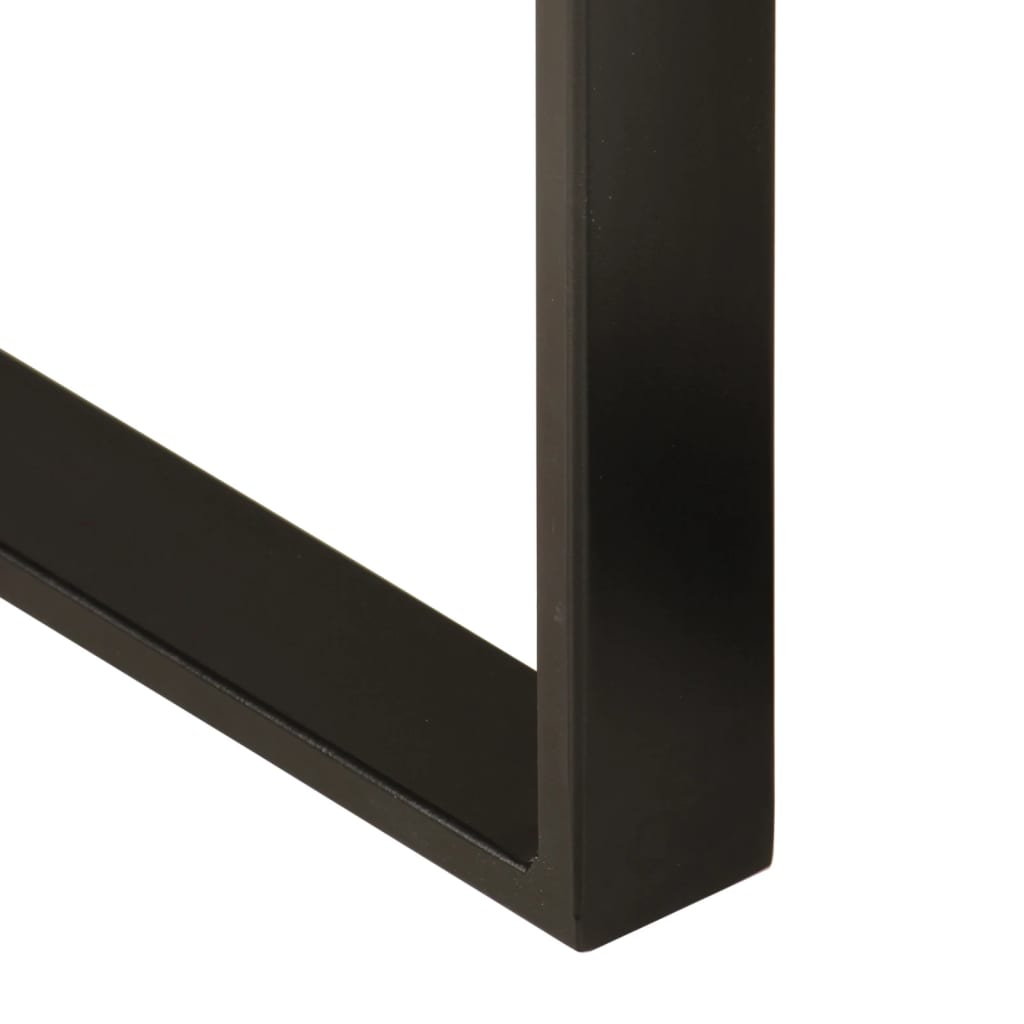 vidaXL Τραπεζάκια Ζιγκόν 3 τεμ. από Μασίφ Ξύλο Μάνγκο με Live Edge