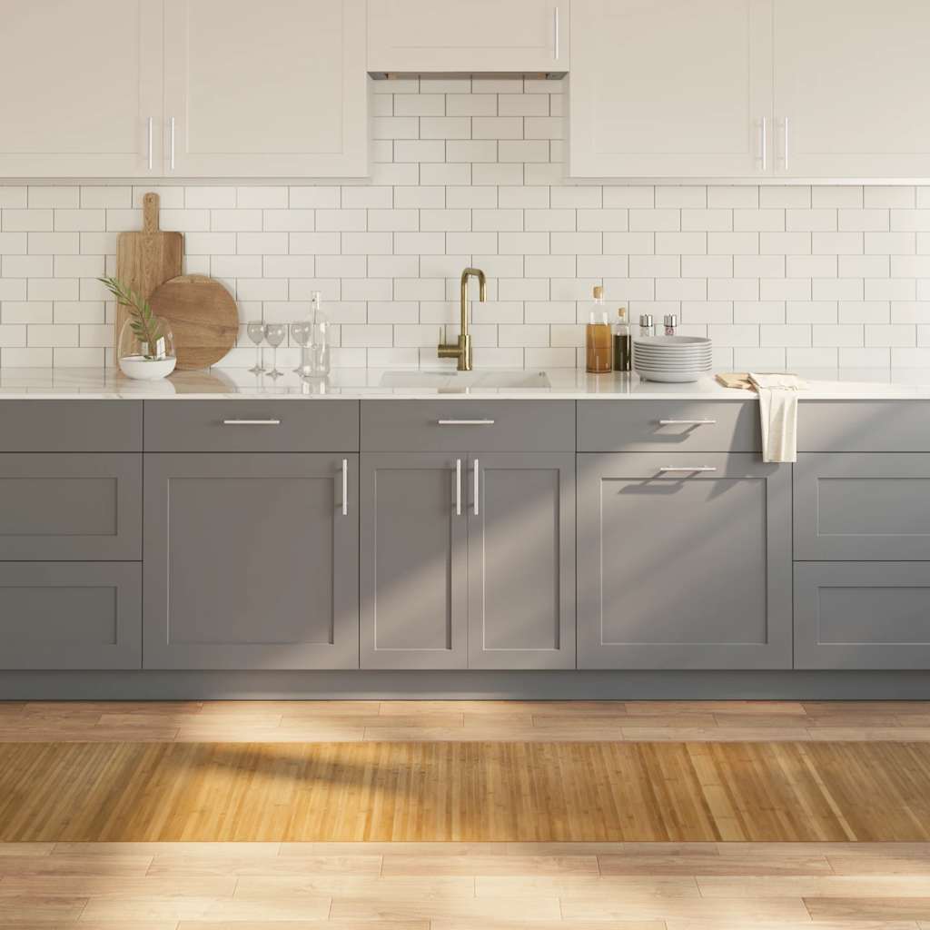 vidaXL Χαλί Ορθογώνιο Φυσικό 60 x 500 εκ. Μπαμπού