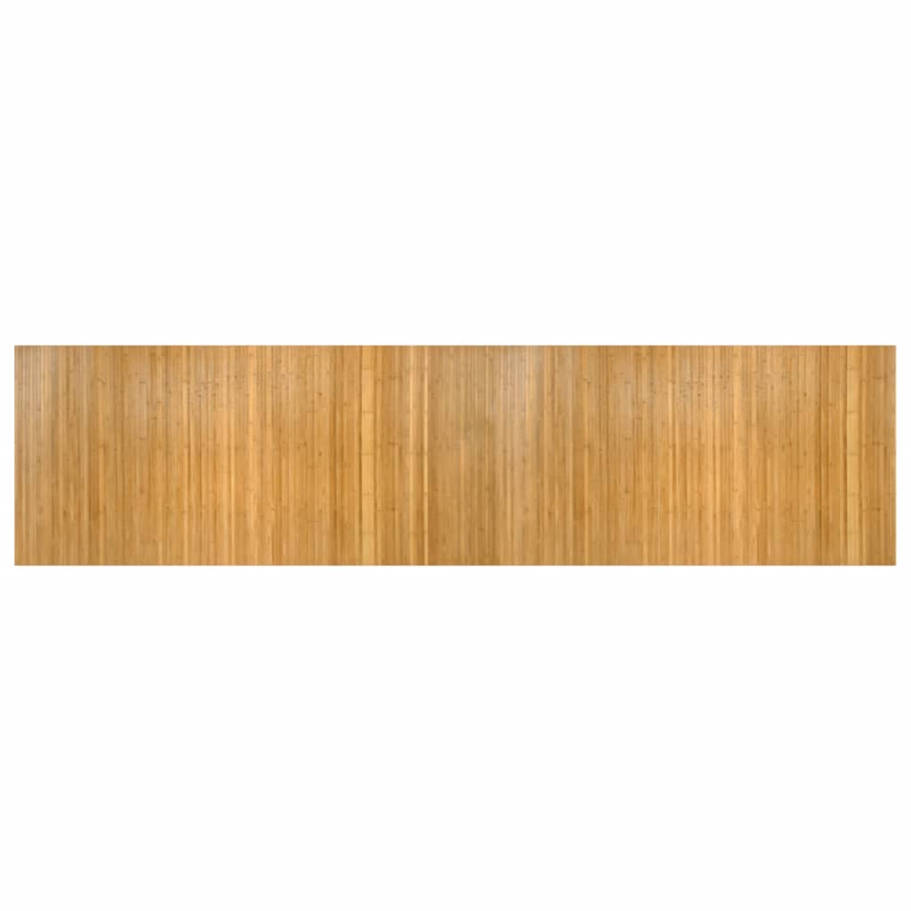 vidaXL Χαλί Ορθογώνιο Φυσικό 100 x 400 εκ. Μπαμπού