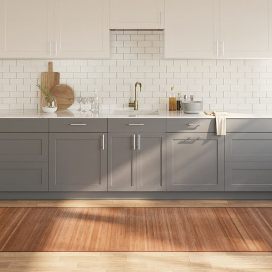 vidaXL Χαλί Ορθογώνιο Φυσικό 100 x 300 εκ. Μπαμπού