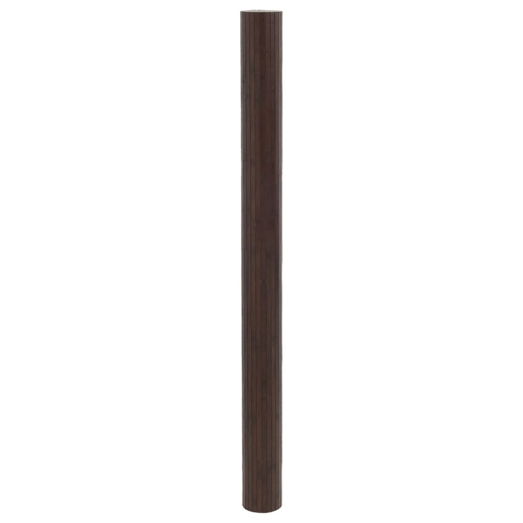 vidaXL Διαχωριστικό Δωματίου Σκούρο Καφέ 165 x 600 εκ. από Μπαμπού