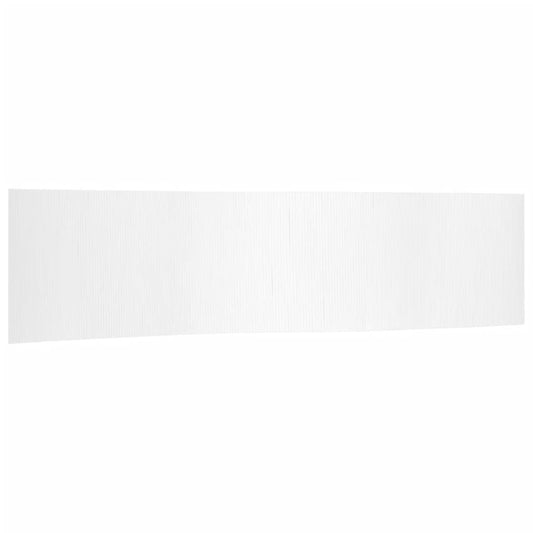 vidaXL Διαχωριστικό Δωματίου Λευκό 165 x 800 εκ. από Μπαμπού