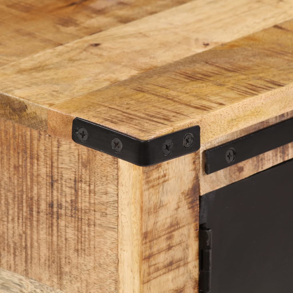 vidaXL Τραπέζι Κονσόλα 100x35x75 εκ. από Μασίφ Ξύλο Μάνγκο