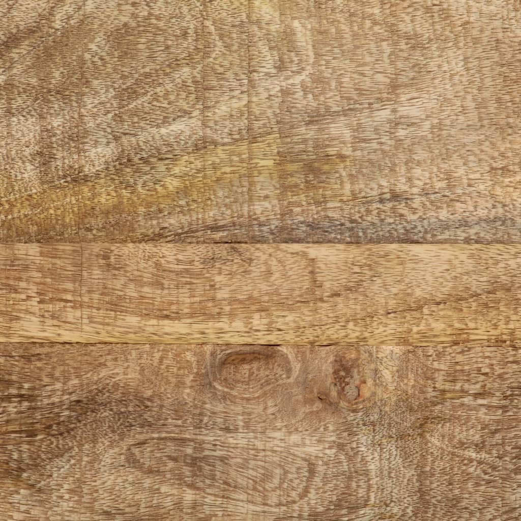 vidaXL Τραπέζι Κονσόλα 70x35x70 εκ. από Μασίφ Ακατέργαστο Ξύλο Μάνγκο