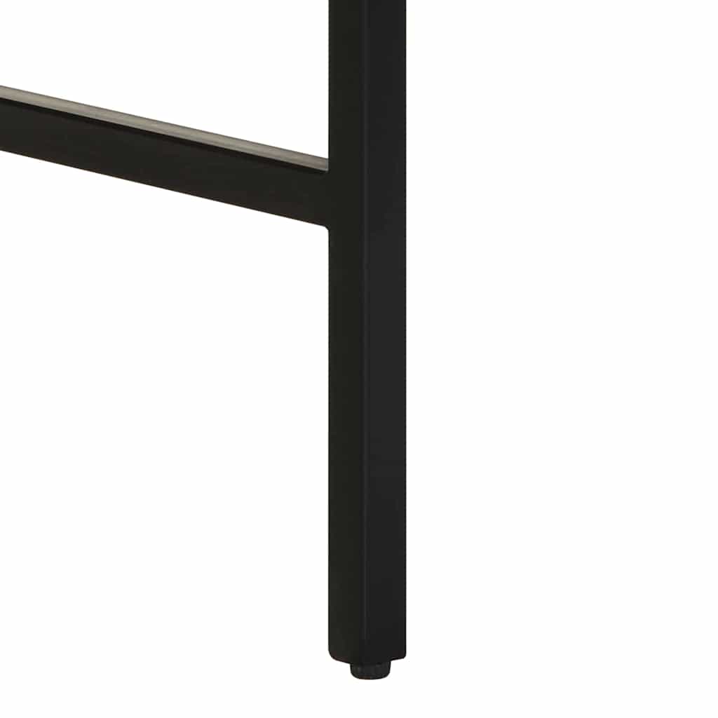 vidaXL Γραφείο γραφής με ράφι Καφέ 80 x 50 x 75 cm Μασίφ ξύλο μάνγκο