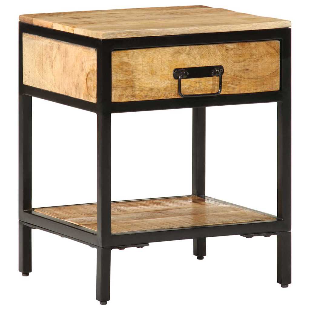 vidaXL Κομοδίνο 40x35x50 εκ. Μασίφ Ξύλο Μάνγκο