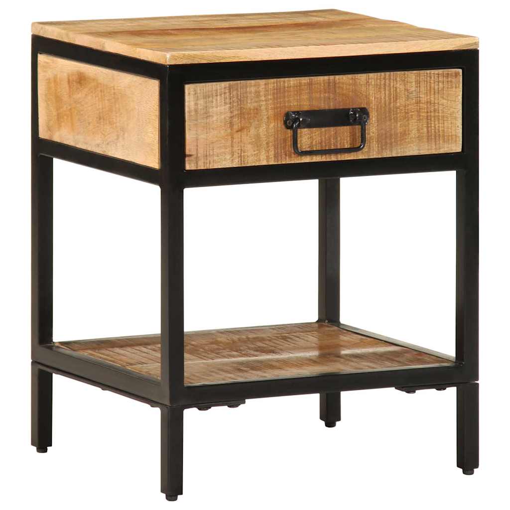 vidaXL Κομοδίνο 40x35x50 εκ. Μασίφ Ξύλο Μάνγκο