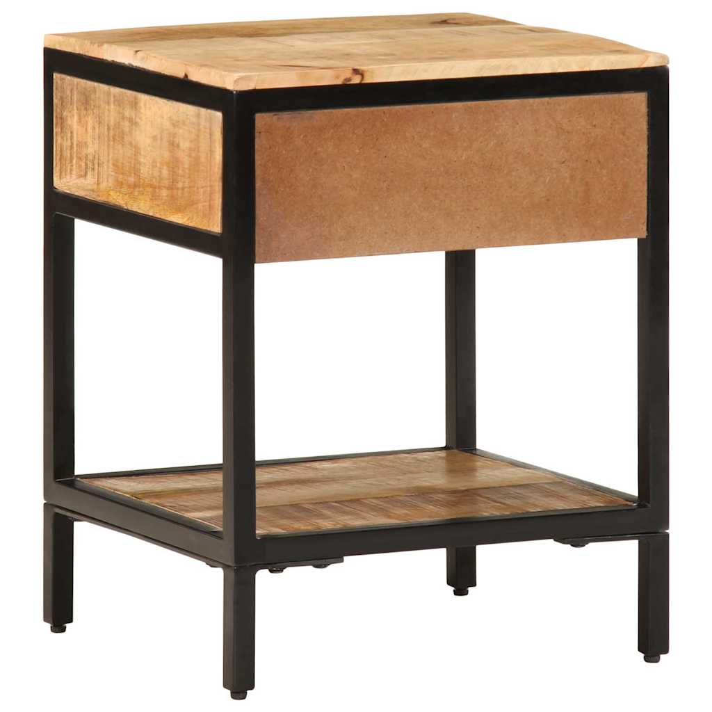 vidaXL Κομοδίνο 40x35x50 εκ. Μασίφ Ξύλο Μάνγκο