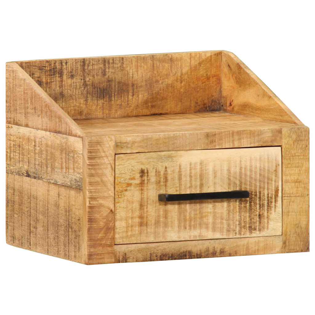 vidaXL Κομοδίνο 40x30x30 εκ. Μασίφ Ξύλο Ρουστίκ Μάνγκο