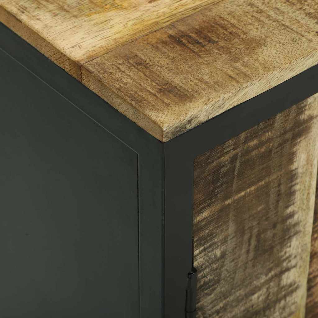 vidaXL Μπουφές 70x35x70 εκ. Συμπαγές Τραχύ Ξύλο Μάνγκο