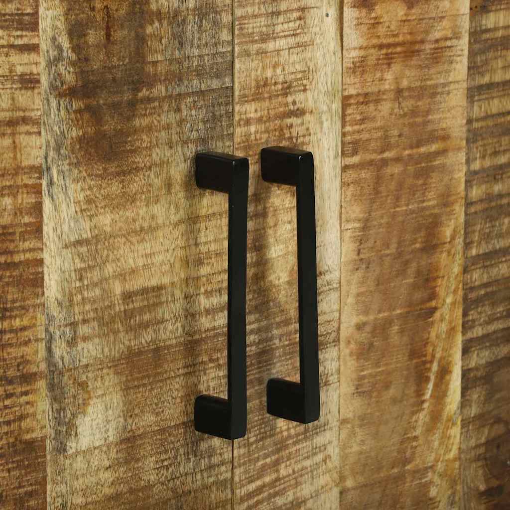 vidaXL Μπουφές 70x35x70 εκ. Συμπαγές Τραχύ Ξύλο Μάνγκο