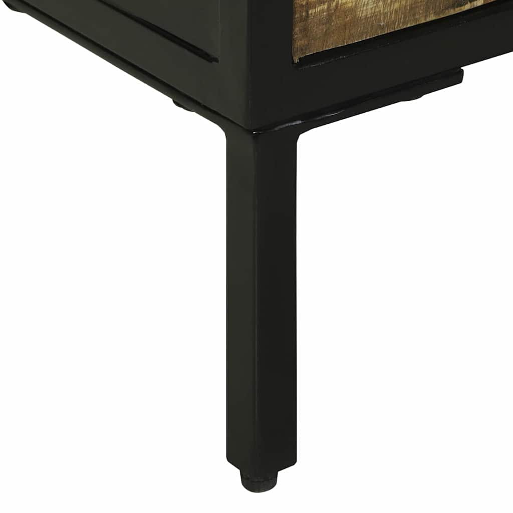 vidaXL Μπουφές 70x35x70 εκ. Συμπαγές Τραχύ Ξύλο Μάνγκο