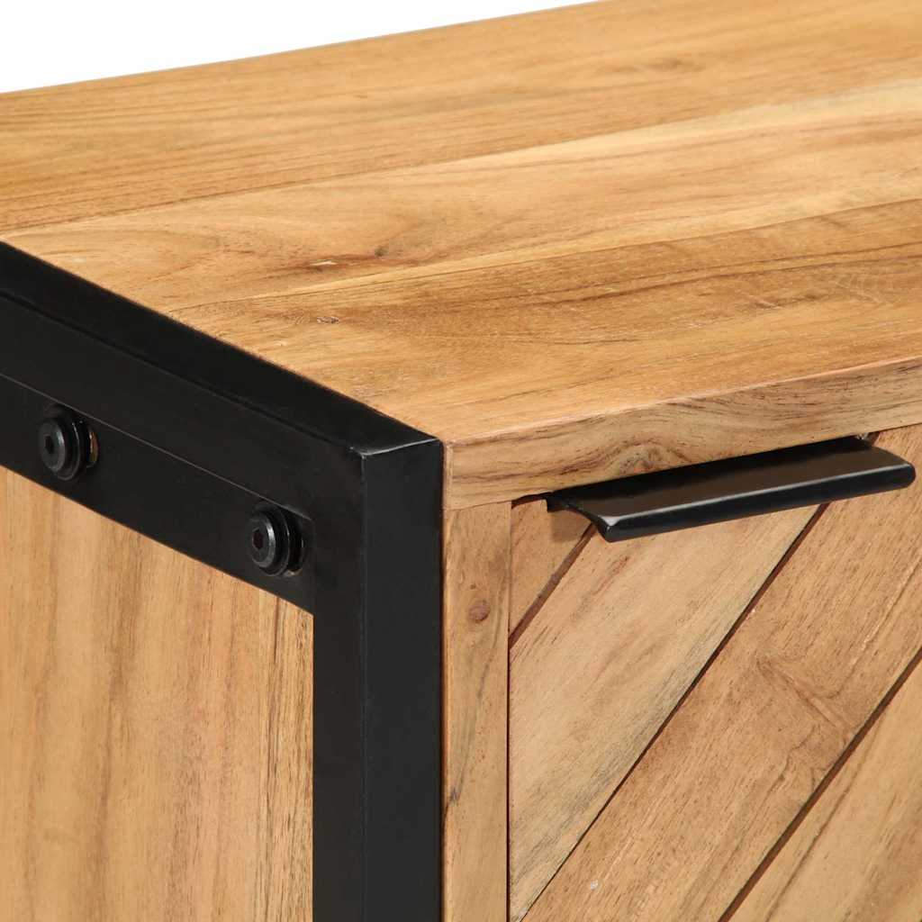 vidaXL Κομοδίνο 40x30x50 cm Μασίφ Ξύλο Ακακίας