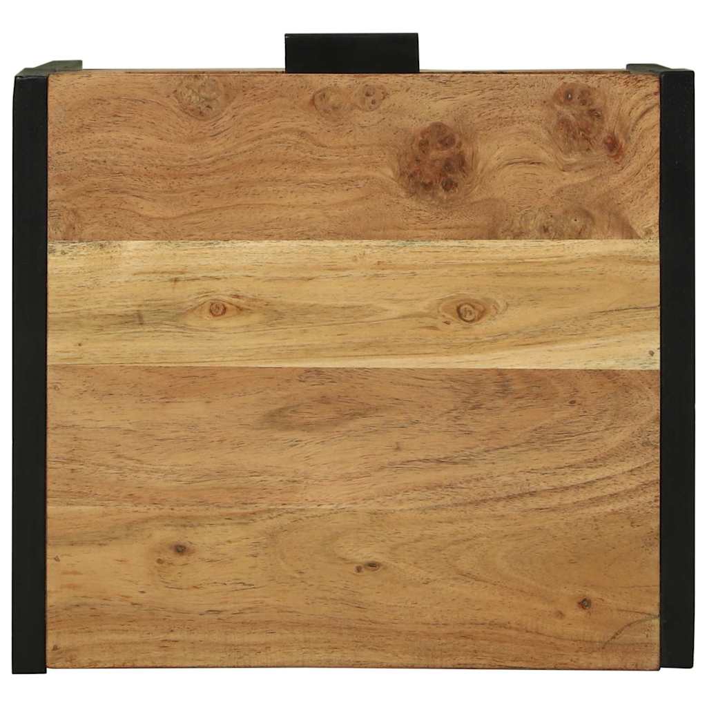 vidaXL Κομοδίνο 40x35x50 εκ Μασίφ ξύλο ακακίας