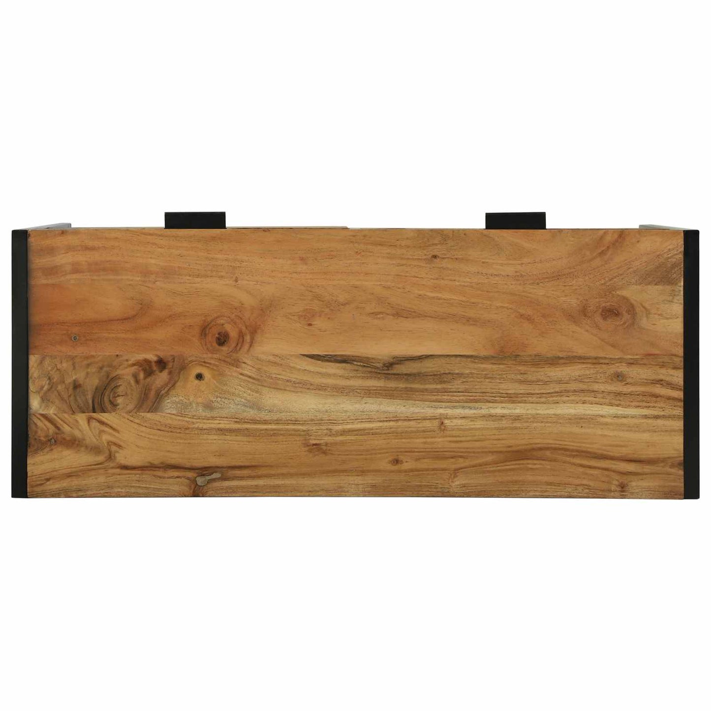vidaXL Τραπέζι κονσόλας Καφέ 90 x 35 x 75 εκ. Στερεό Ξύλο Ακακίας