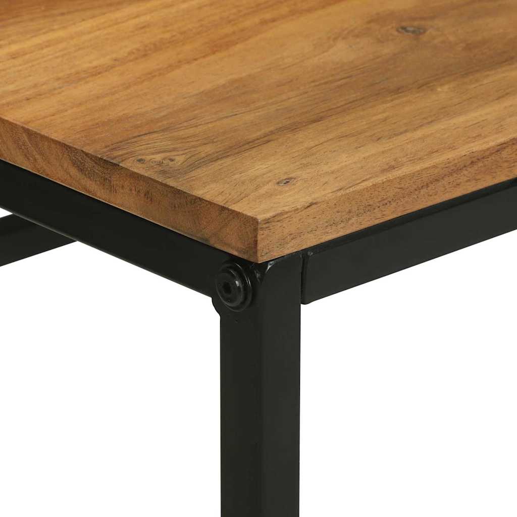 vidaXL Γραφείο με συρτάρι Καφέ 110 x 50 x 87 εκ Μασίφ ξύλο ακακίας