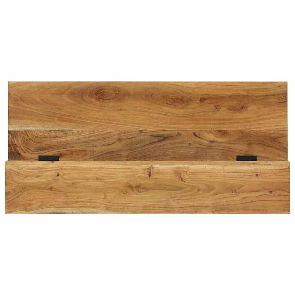 vidaXL Γραφείο με συρτάρι Καφέ 110 x 50 x 87 εκ Μασίφ ξύλο ακακίας