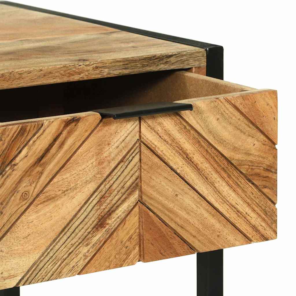 vidaXL Τραπέζι περιποίησης Καφέ 100 x 40 x 120 εκ. Στερεό Ξύλο Ακακίας